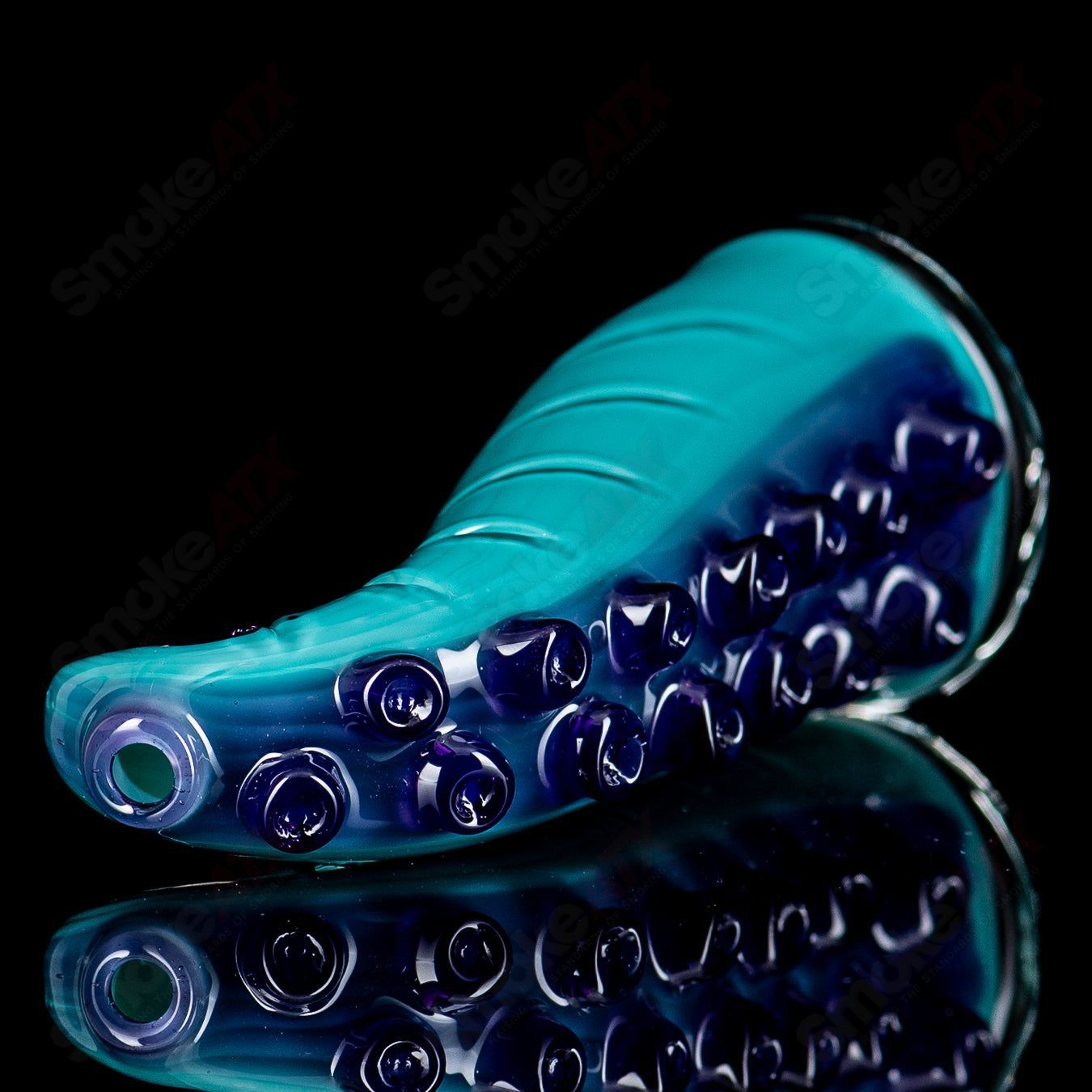 Burtoni Glass Tentacle Puffco Dry Top, a detailed glass accessory with tentacle design for Puffco devices, labeled #4.
