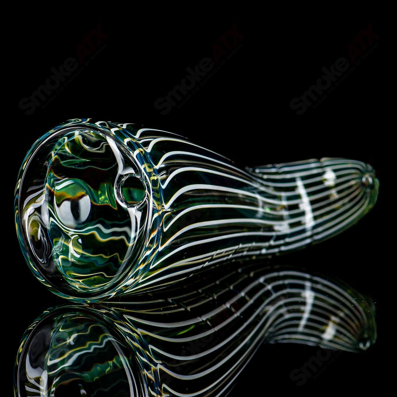 Burtoni Glass Tentacle Puffco Dry Top for Puffco devices, featuring intricate tentacle design and clear glass construction.