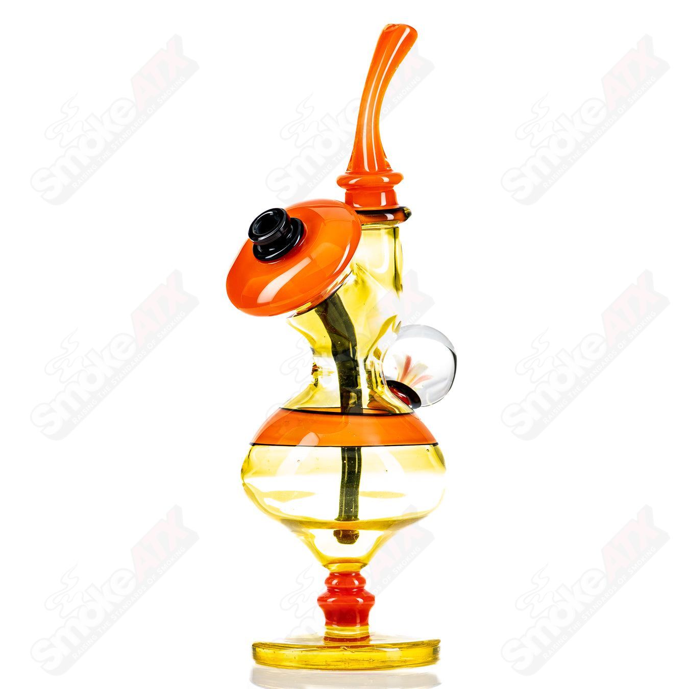 JMass Terps Errlock heady glass concentrate rig with intricate design and clear glass construction for dabbing enthusiasts.