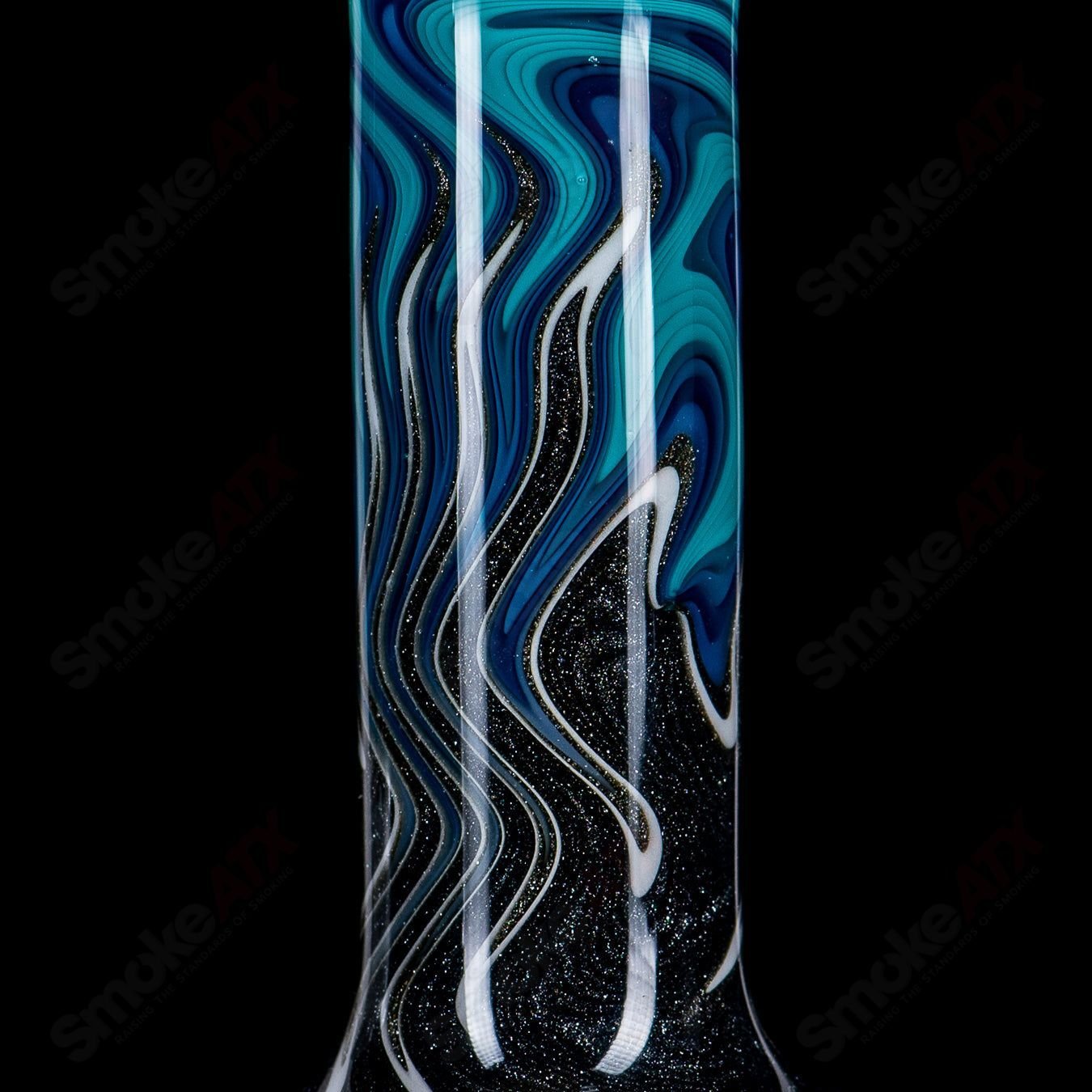 The Grateful Dead Milli Rig W/ linework by Moo Glass - Smoke ATX