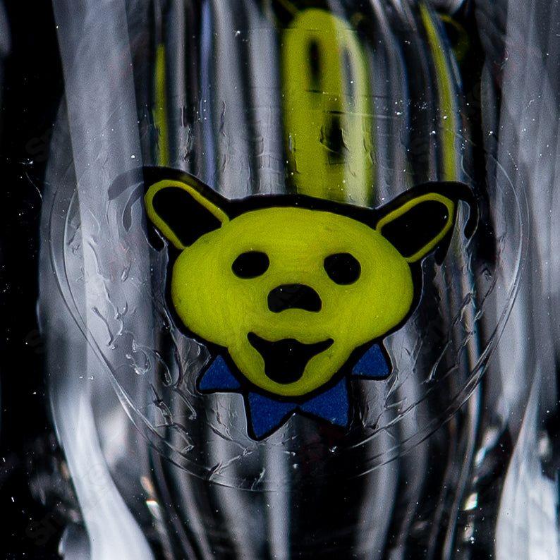 The Grateful Dead Milli Rig W/ linework by Moo Glass - Smoke ATX