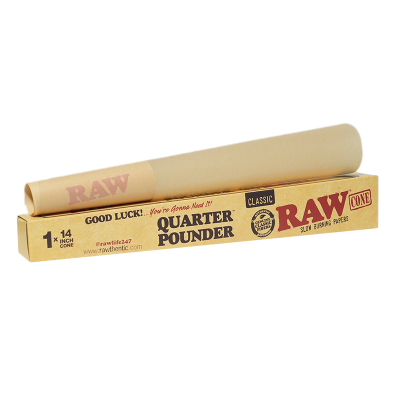 Raw Quarter Pounder 14in Classic Cone