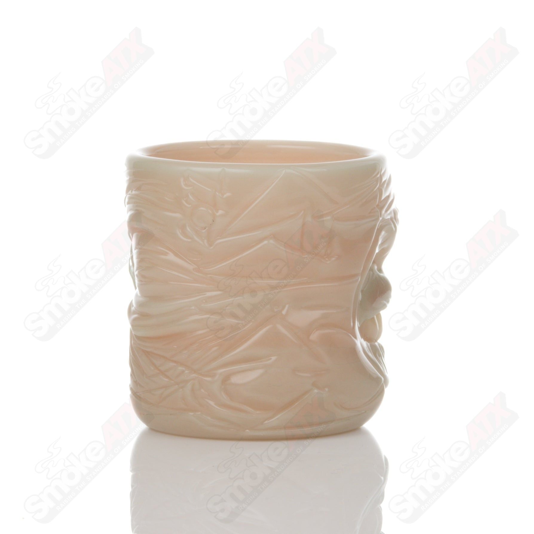 Heady Glass Salt Cup tumbler glass for salt, featuring a clear, smooth design from Salt Glass brand.