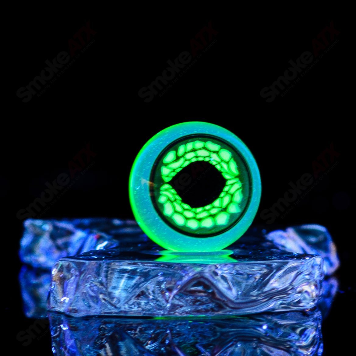 Silver Creek Eye Marble Indo Glass
