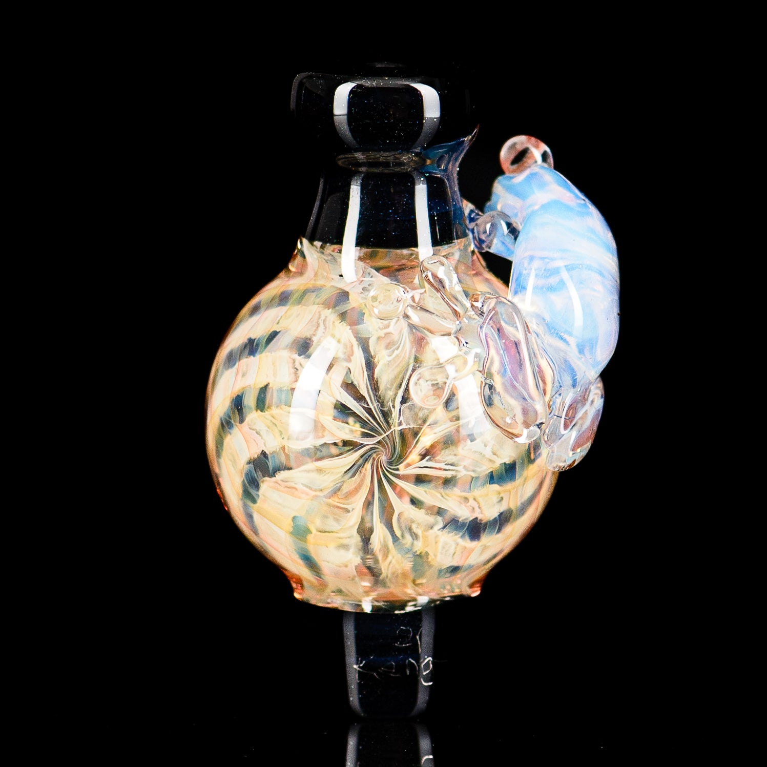 Frog Bubble Cap Kengtaro Glass