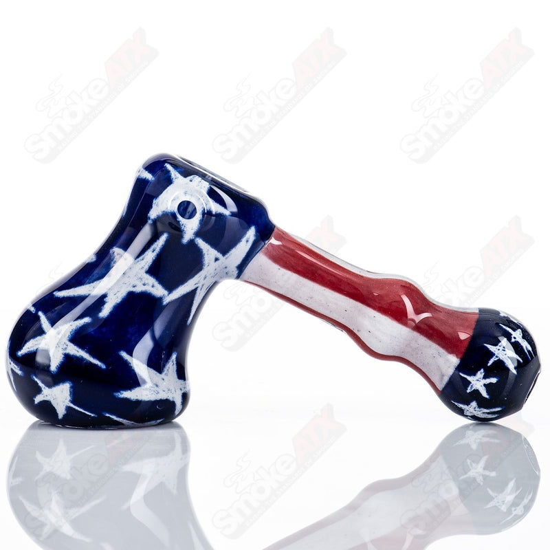 USA Flag Hammer Bubbler Steve Hoffman