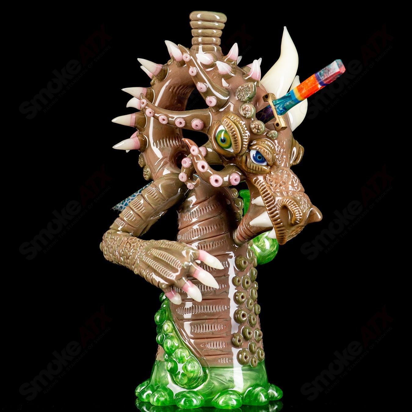 UV Spanish Olive Dragon Tony Kazy X Salt - Smoke ATX