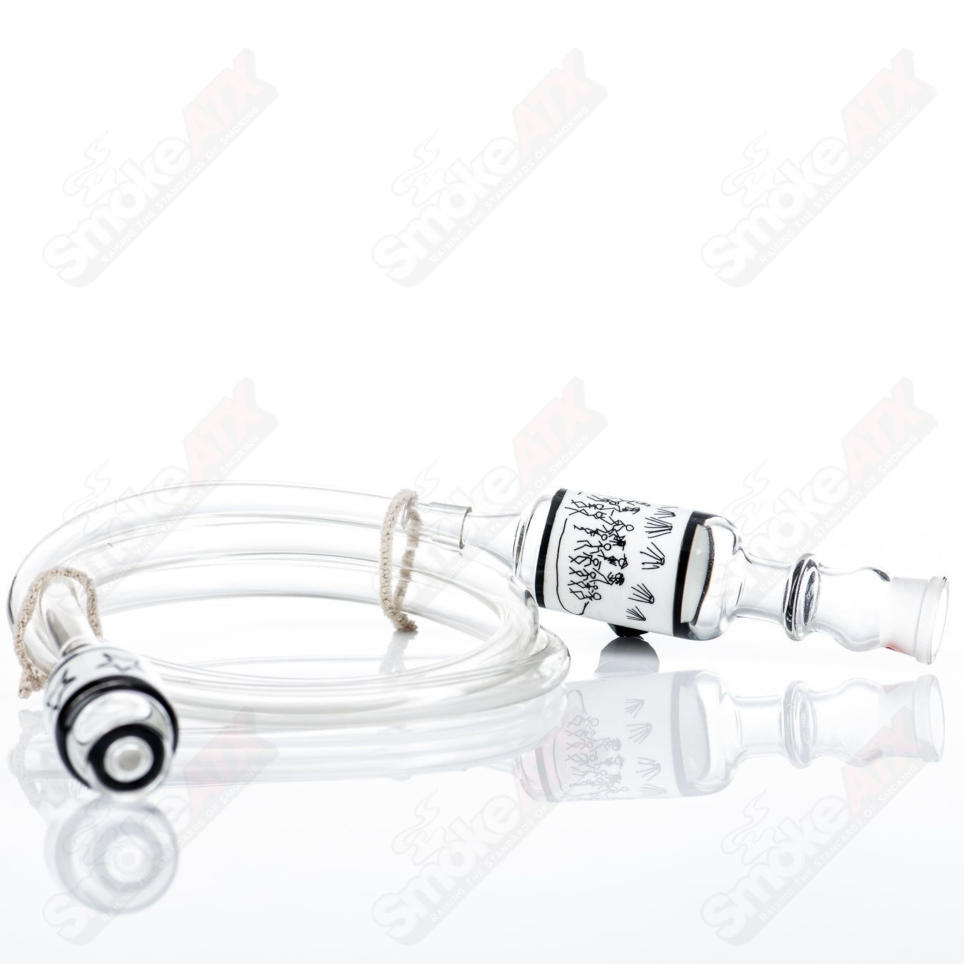 Vapor Brothers x Zach P Artist Series Scratch Vaporizer Whip - Smoke ATX