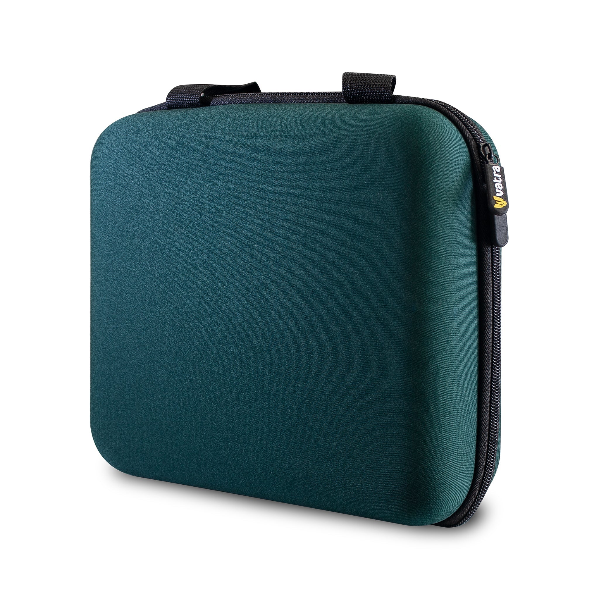 Vatra Green 10x9 protective case made of durable material, designed for secure storage and transport of small electronic devices.