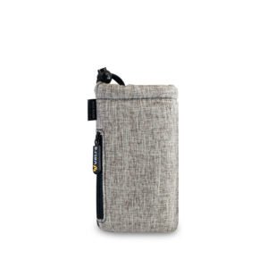 Vatra Bags Woven Khaki Brown V22 6” Zip Draw Pouch - Smoke ATX