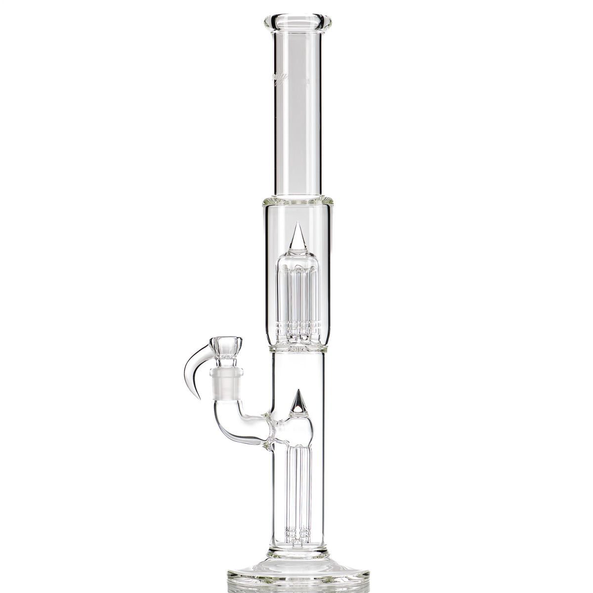 Clear Fixed 4 Slitted to 8 Tree Slitted 44mm Neck Sovereignty