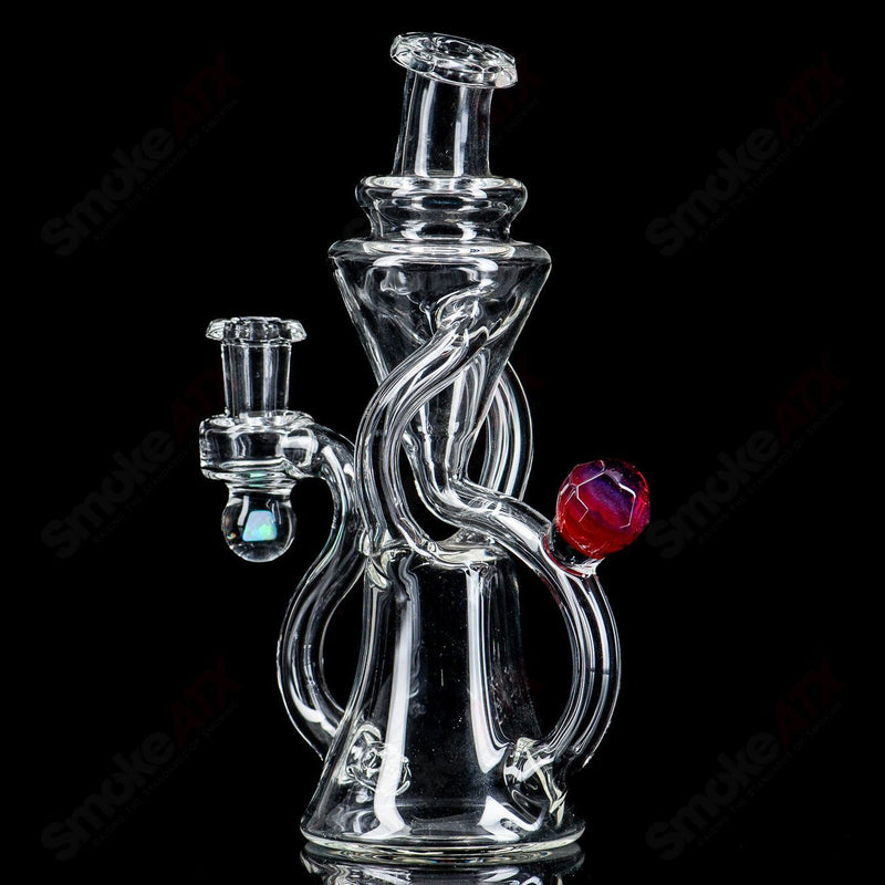 #1 NJR Faceted Spinner Recycler w/ Opal