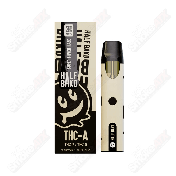 3000mg Super Silver Haze Sativa Disposable THCA Half Bakd