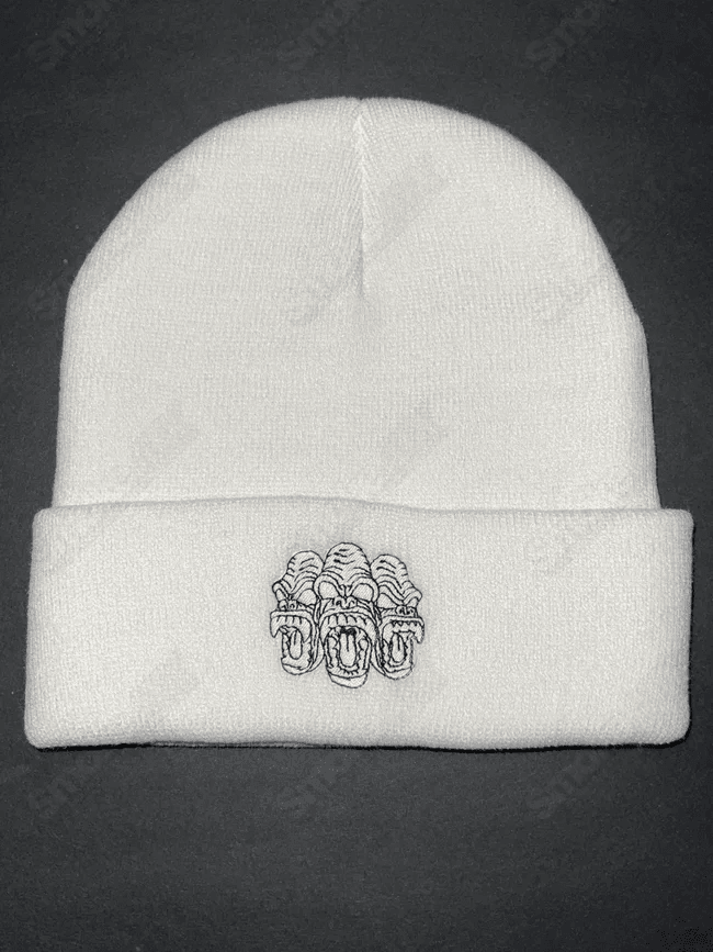 White Firefly Killa Gorilla Beanie Grassroots - Smoke ATX