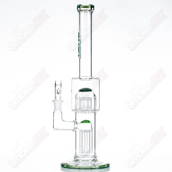 #3 14mm 7 to 13Arm Perc w Color Cap Toro Glass