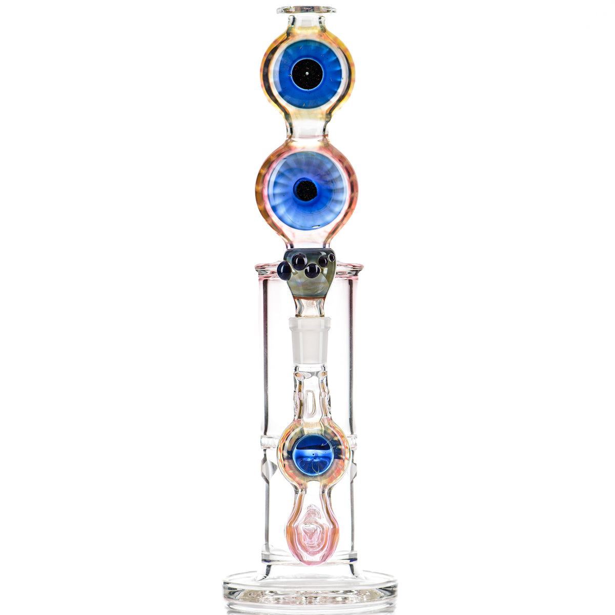 50mm Gold and Silver Fume Triple Disk Rig Gridline to Honeycomb Tagle