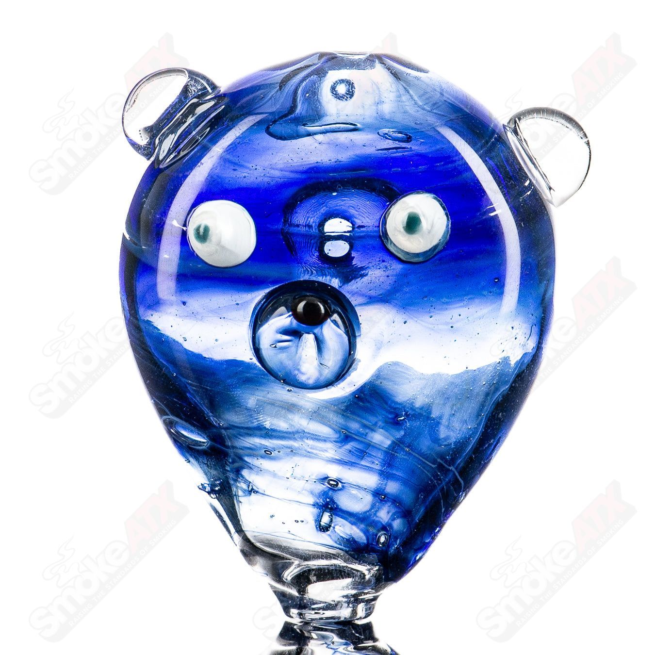 #1 Cat Head (Seastorm) Pipe Glass by Nobody - Smoke ATX 