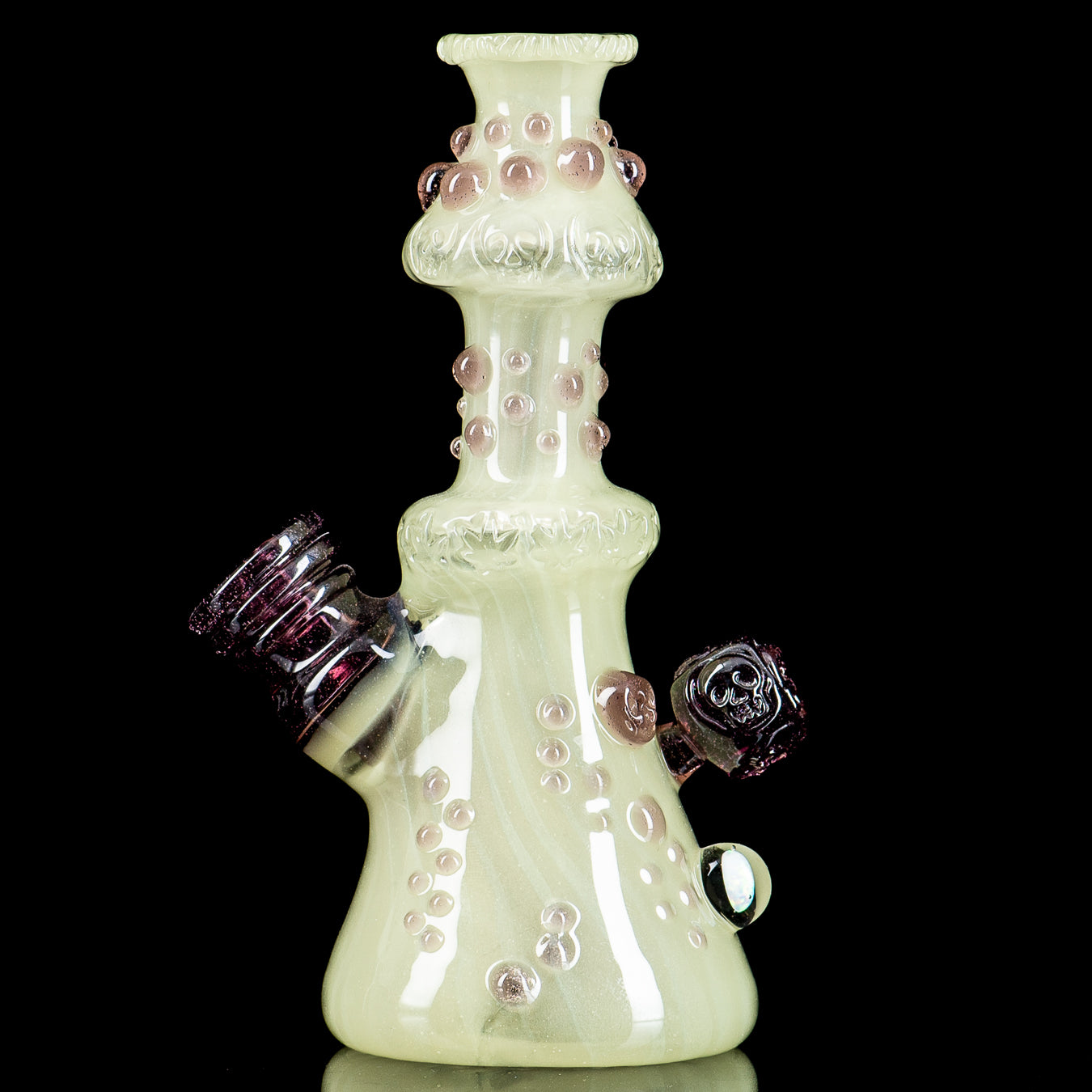 hensley glass  full color cfl with opal - Smoke ATX 