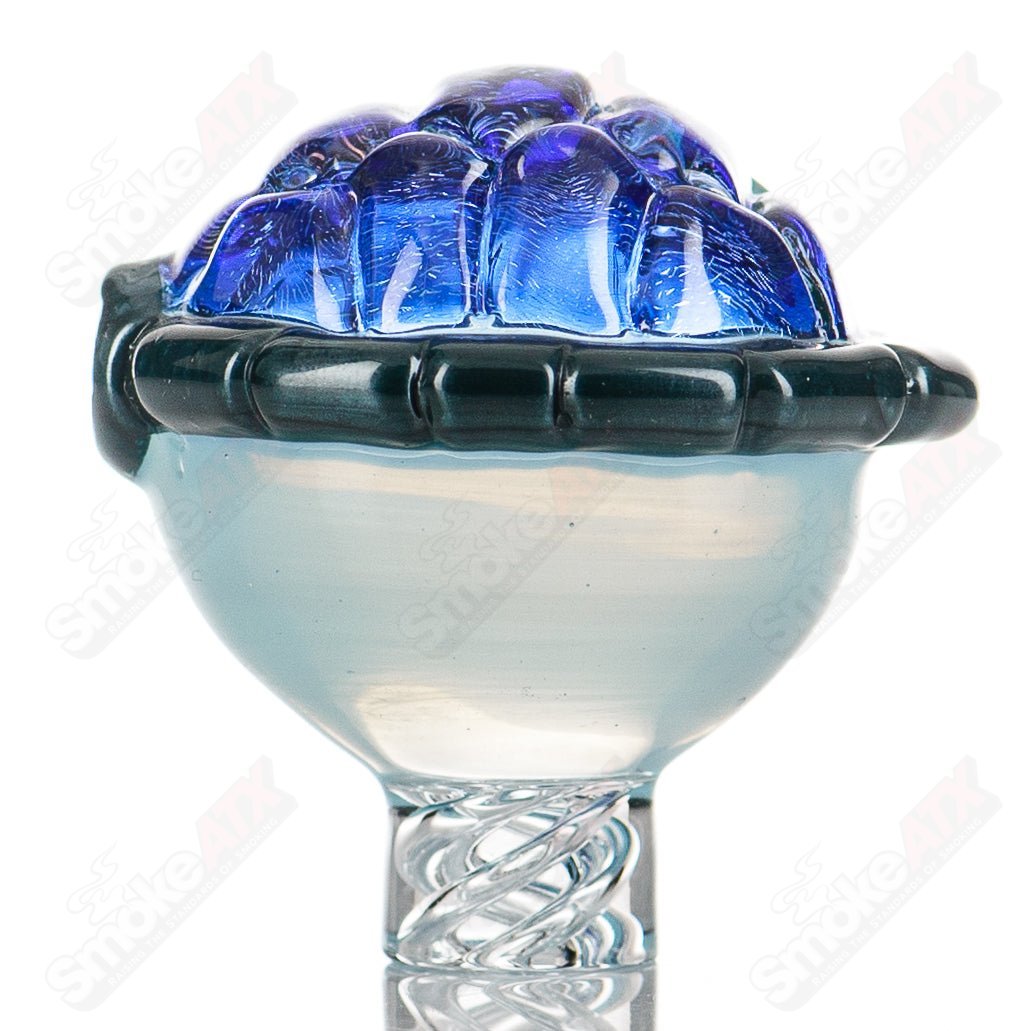 #4 Shell Spin Bubble Cap Turtle Time Glass
