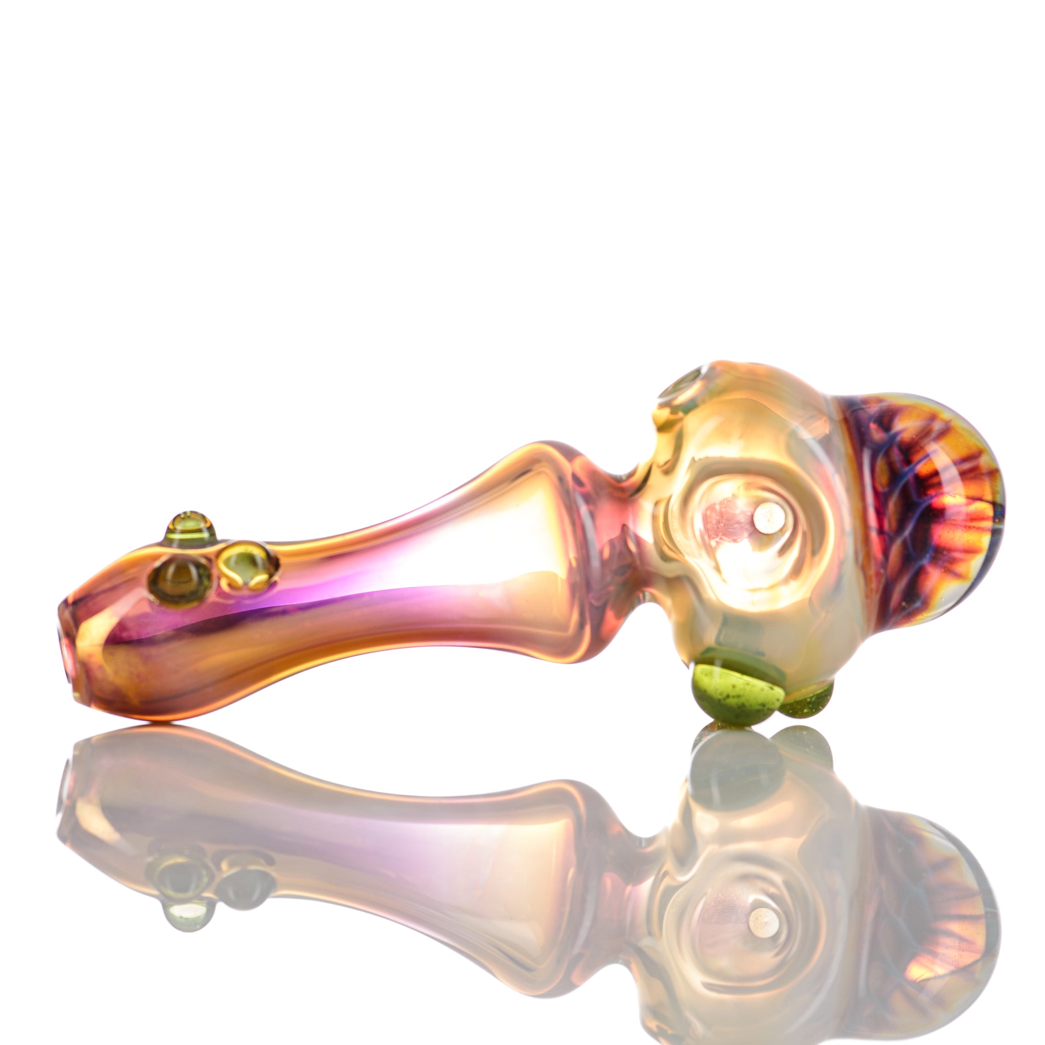 Fumed Spoon Honeycomb Diligent Glass