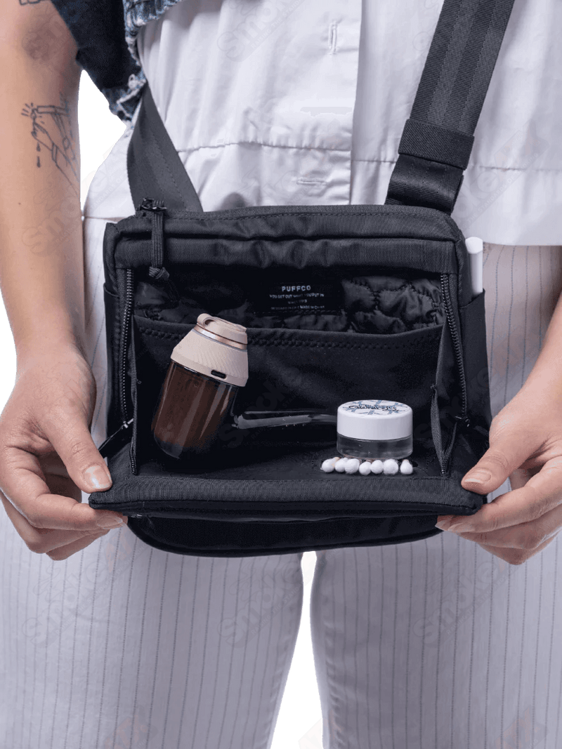 Black Proxy Travel Bag Puffco - Smoke ATX