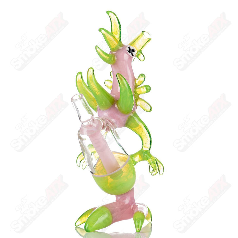 Chicken Rig (Pink/Green) JOP Glass - Smoke ATX