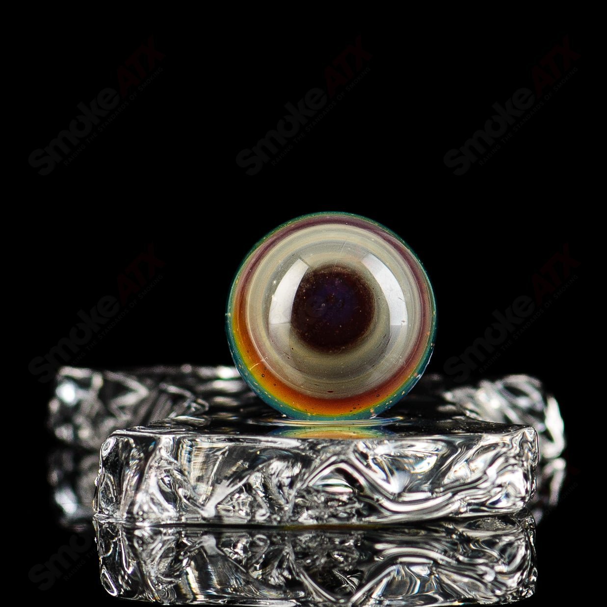 Silver Creek Eye Marble Indo Glass