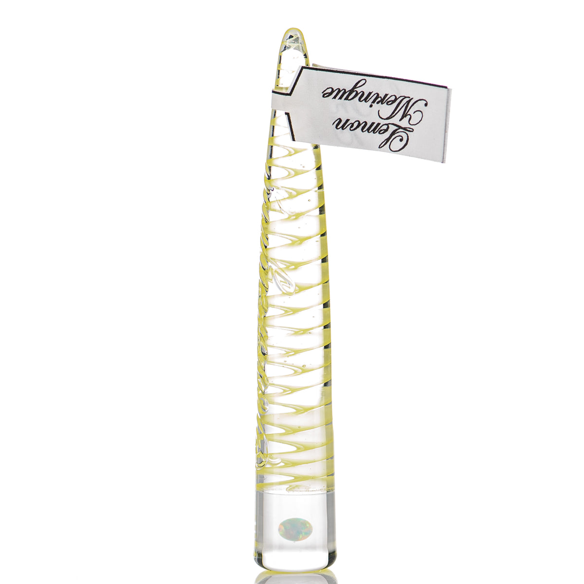 Opal Accent Spiral Poker Tool (Lemon Meringue) Sovereignty Glass