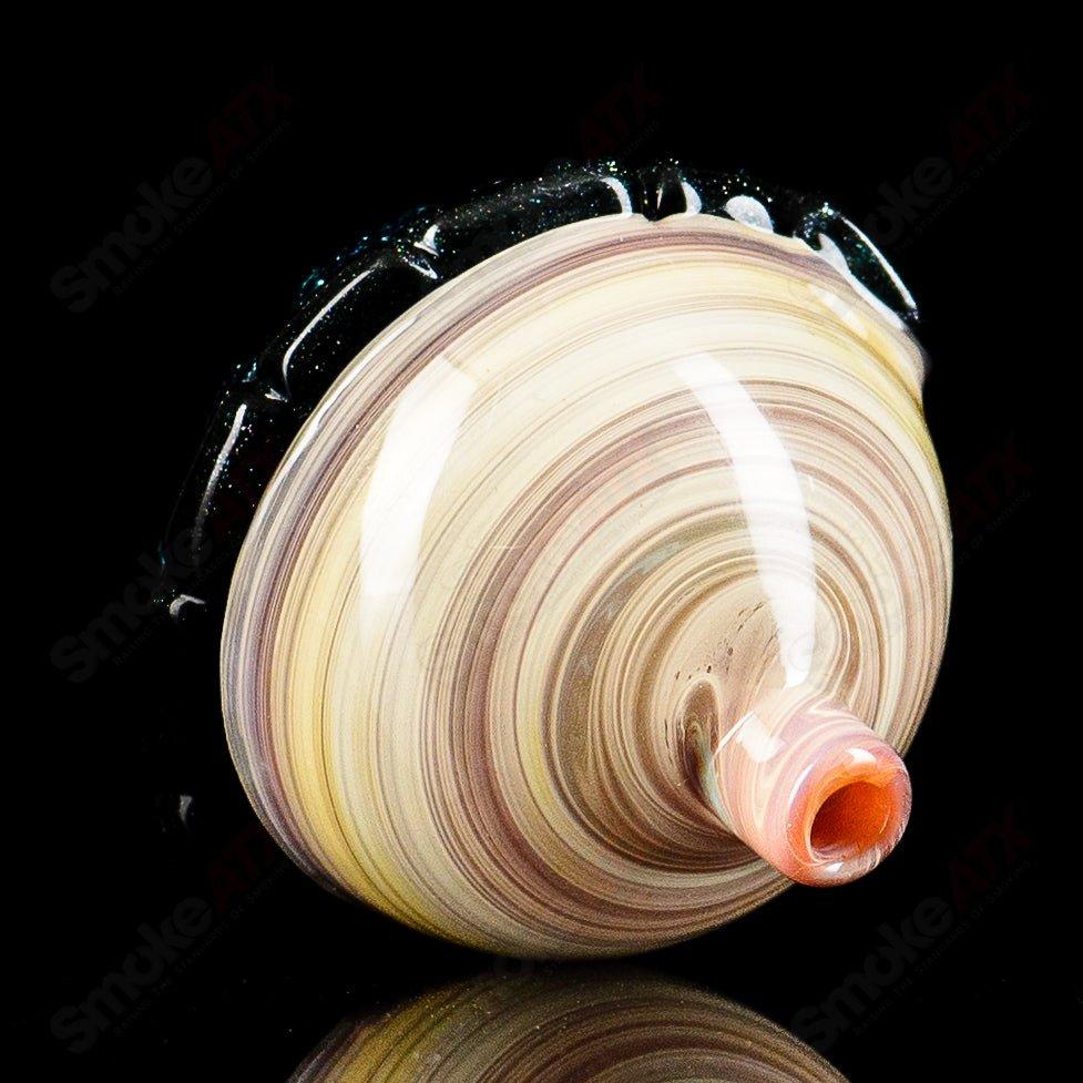 #2 Shell Bubble Cap Turtle Time Glass
