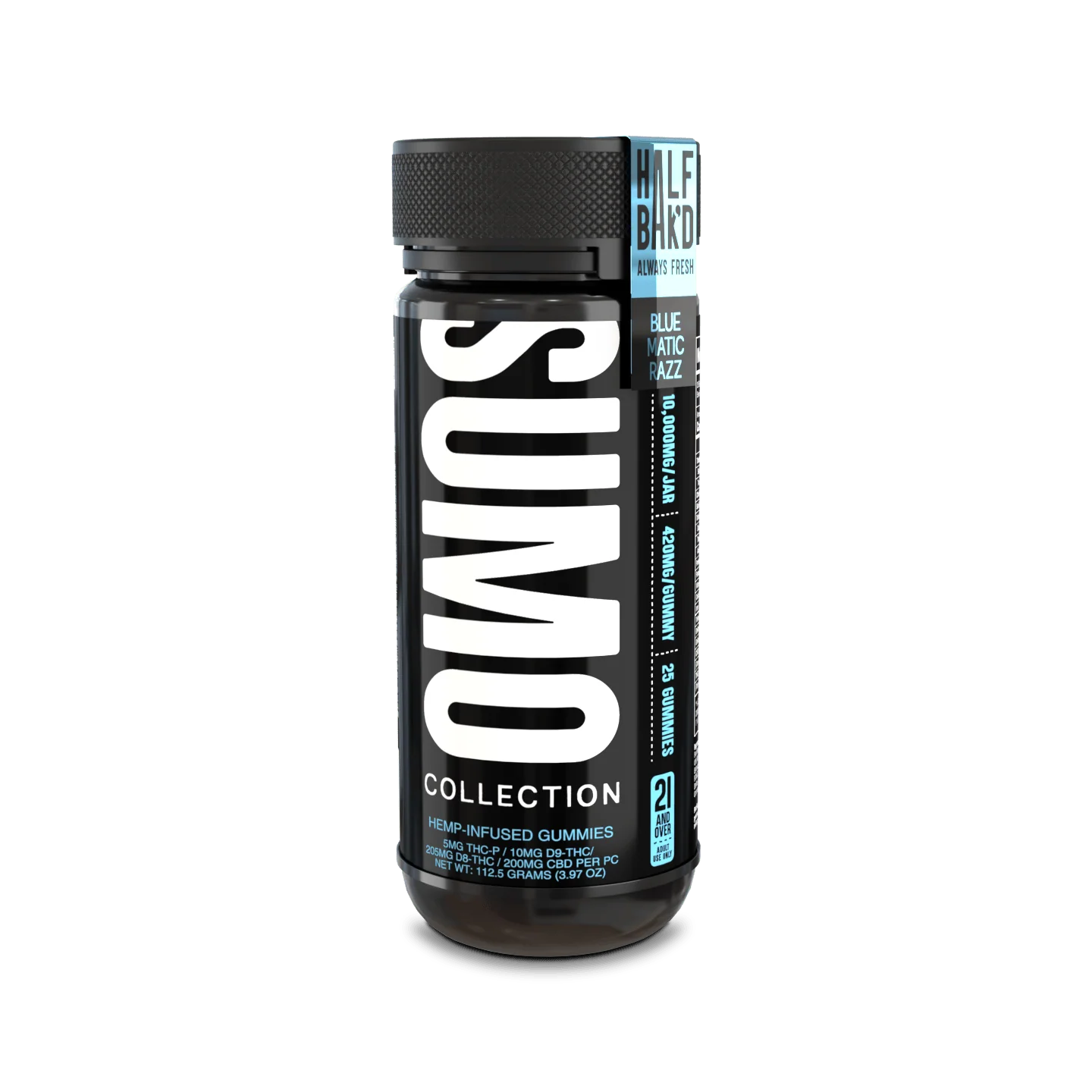 10000mg Birthday Cake 25pk Sumo Gummies THCA Half Bakd - Smoke ATX 