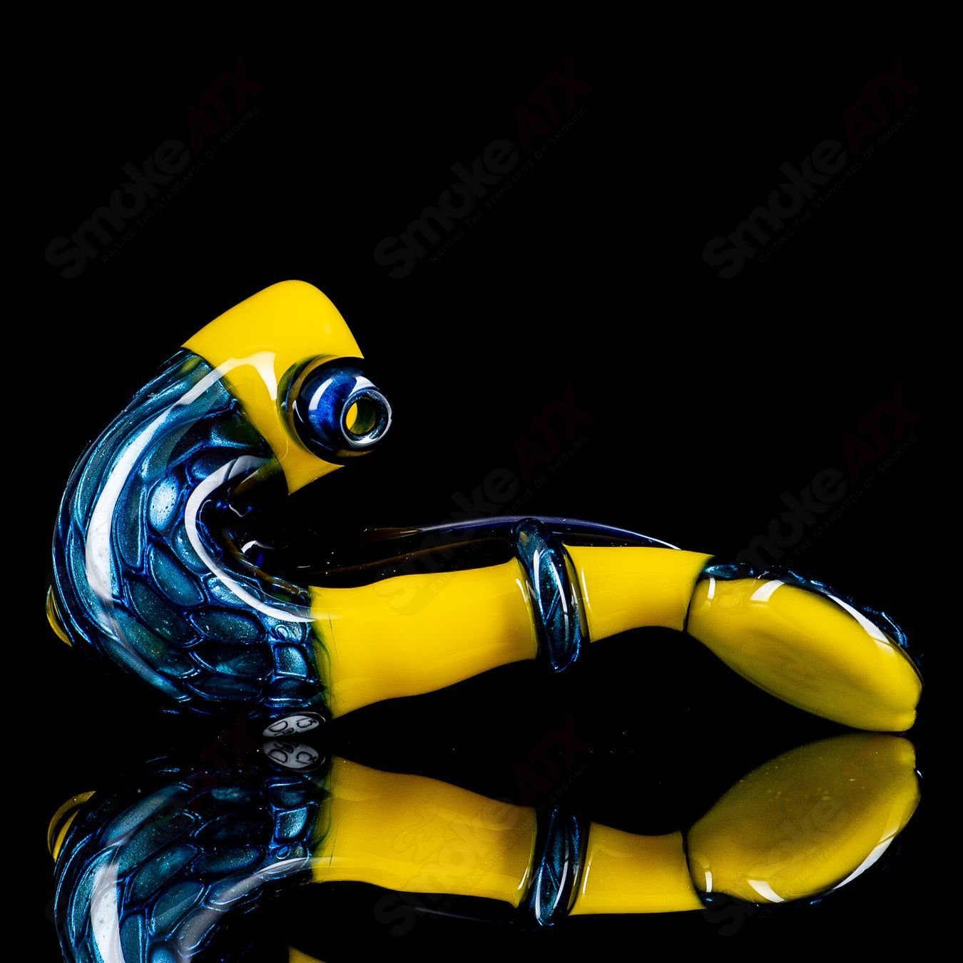 Yellow and Blue Honeycomb Sherlock Dellene Peralta - Smoke ATX