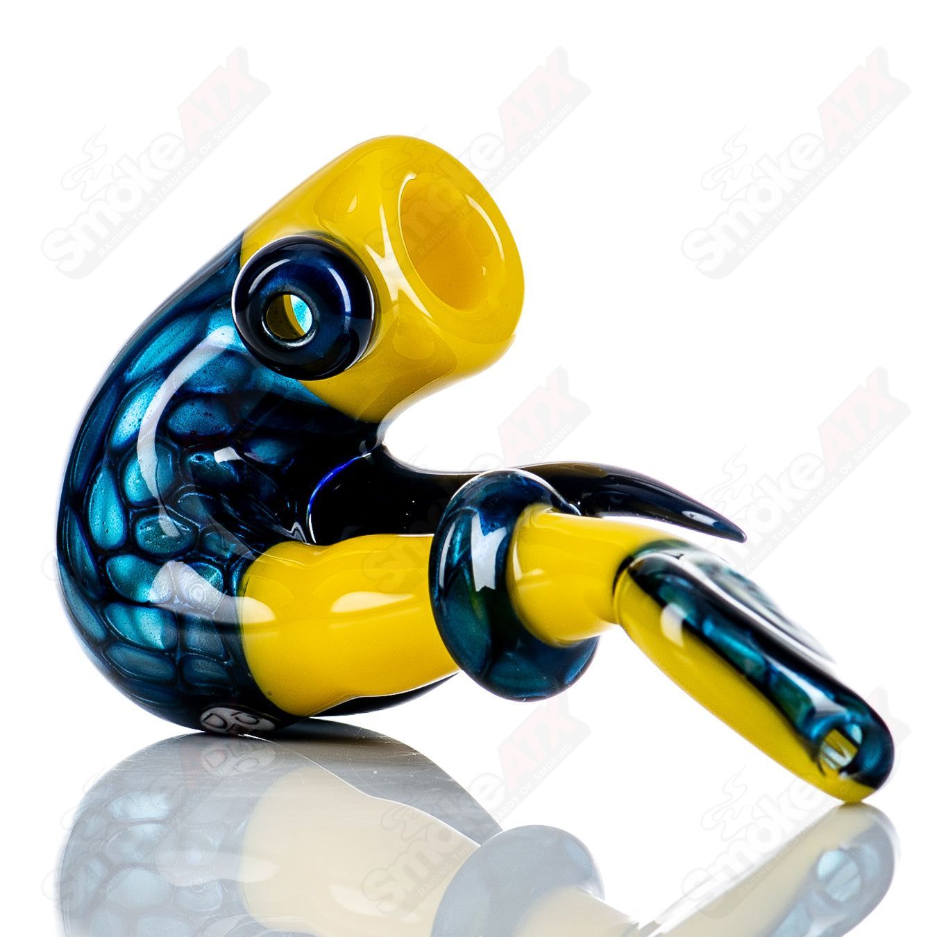 Yellow and Blue Honeycomb Sherlock Dellene Peralta - Smoke ATX