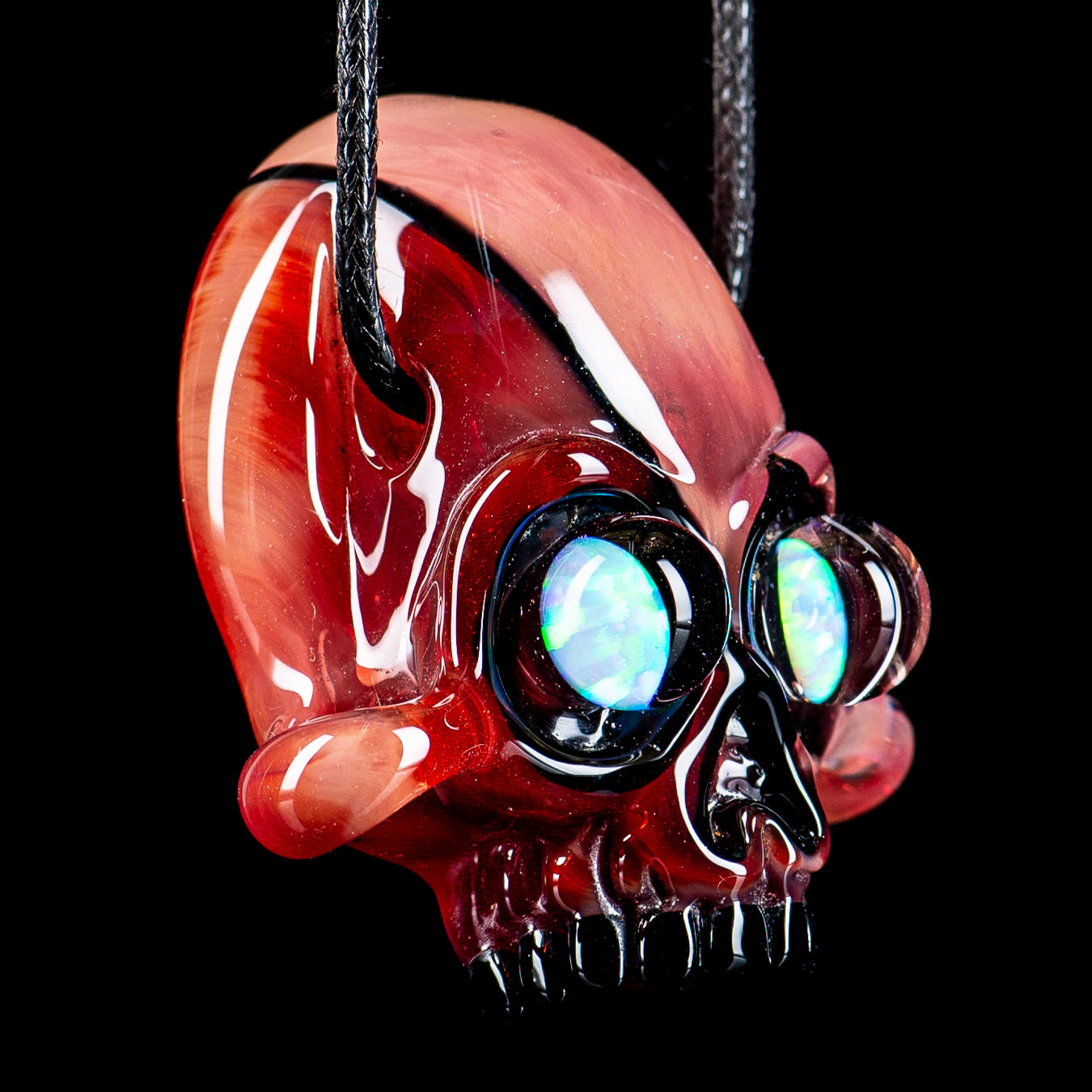AKM - NS-05 Orange Pendant (Signed 2015 w/ Skull Doodle) - Smoke ATX 