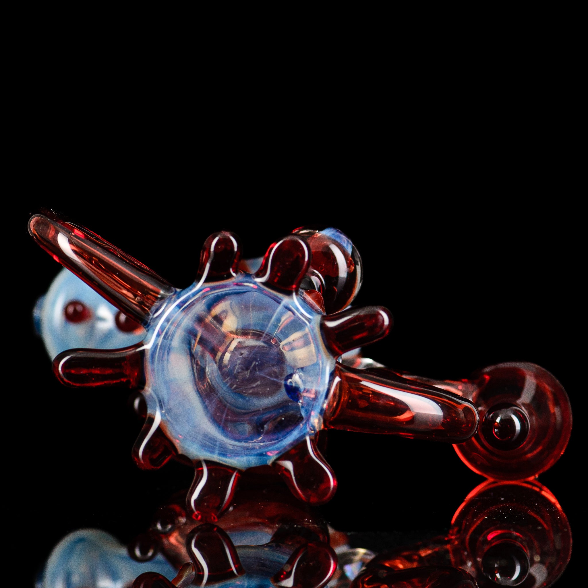 Drip Recycler King Leo Glass