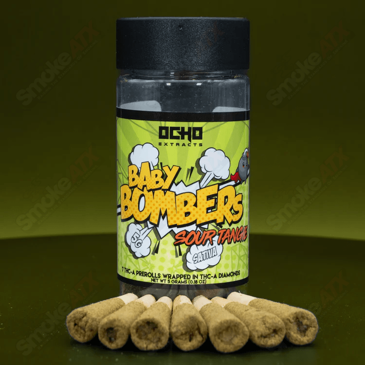 5g Sour Tangie THCa Ocho Baby Bombers