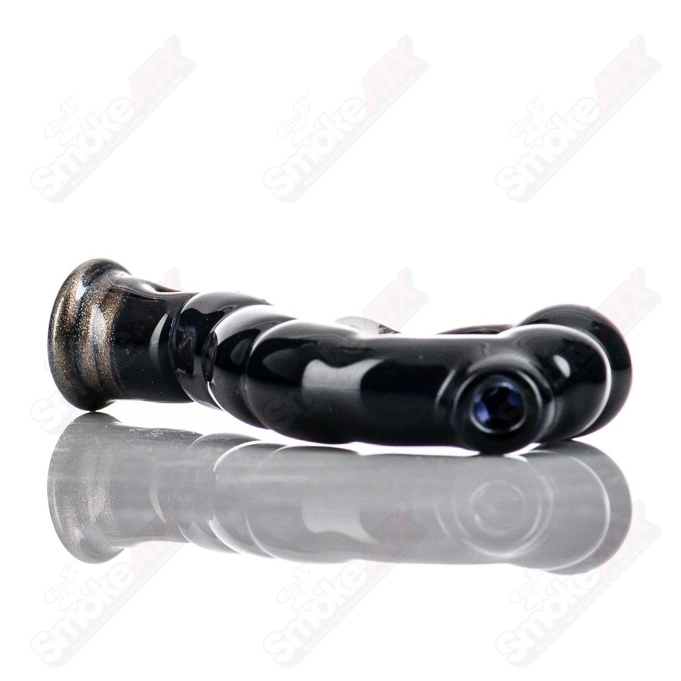 Scorpion Tail Pivot Top by Mako Glass - Smoke ATX 
