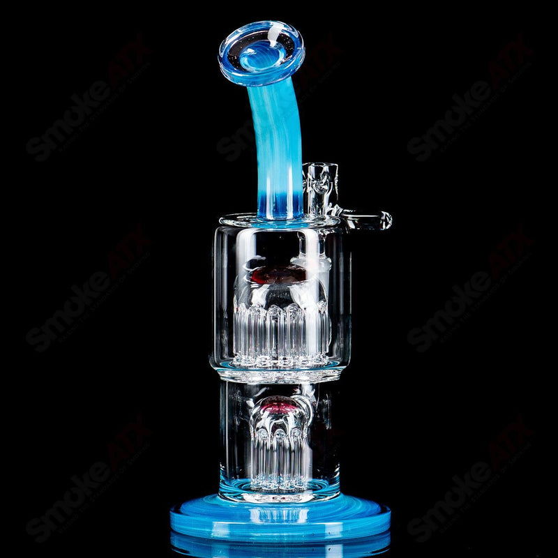 #3 14mm Double Macro XL with full Color Accents by Toro Glass