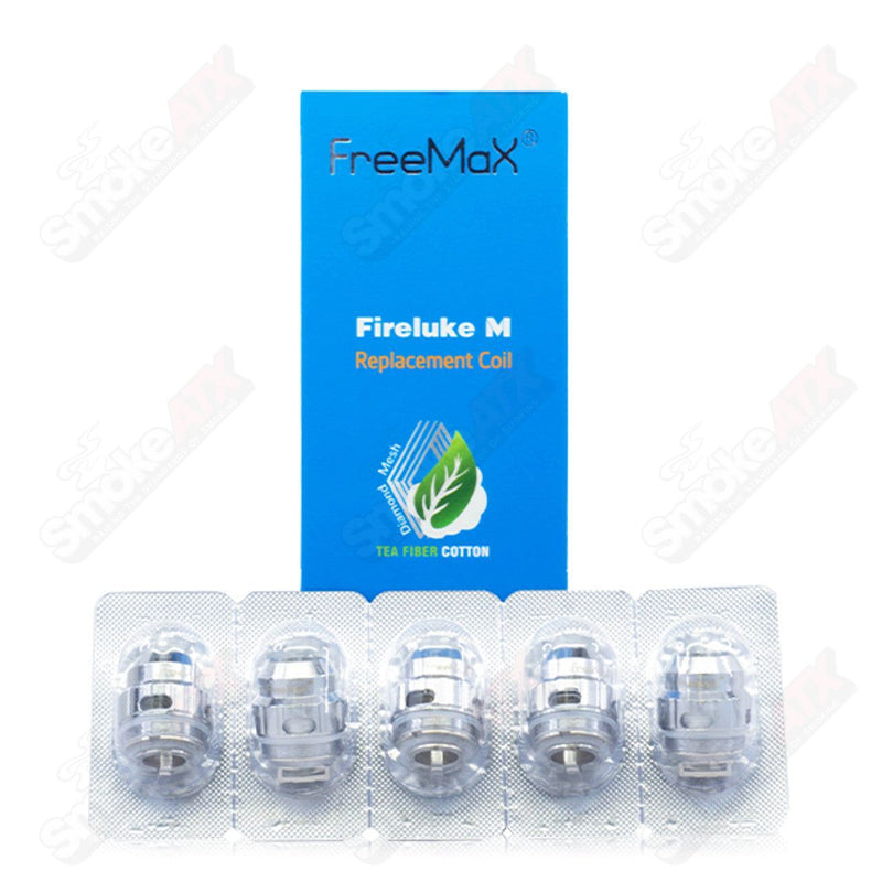 5 PCS 0.15 ohm Fireluke M TX3 Mesh Replacement Coils FreeMax