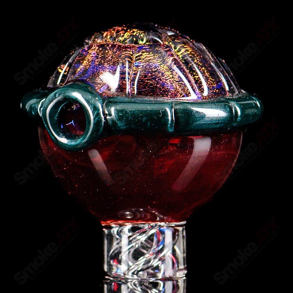 #3 Shell Spin Bubble Cap Turtle Time Glass