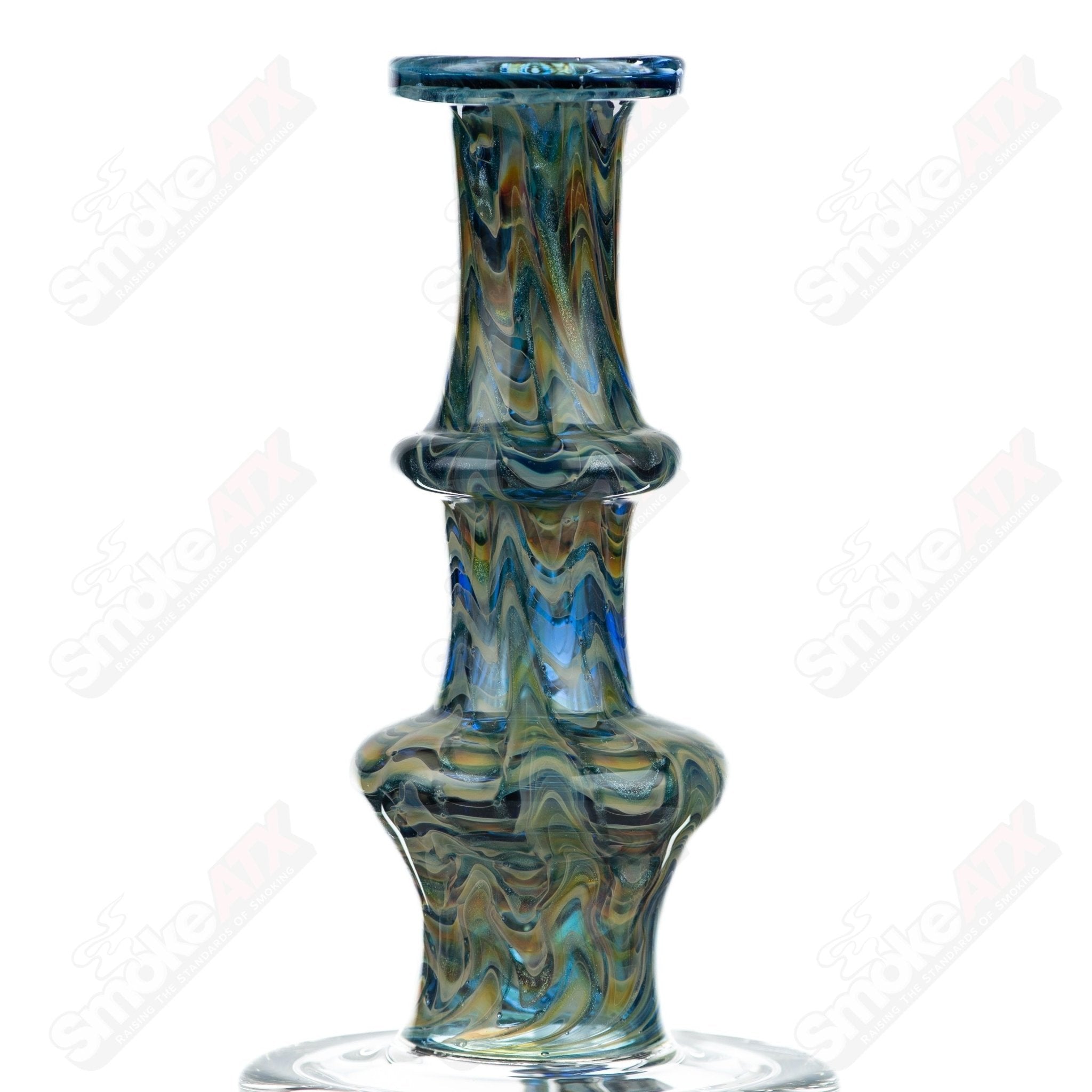 Tagle Glass waterpipe with 14mm 60mm wrap and rake inline tube, clear glass design for smooth smoking experience