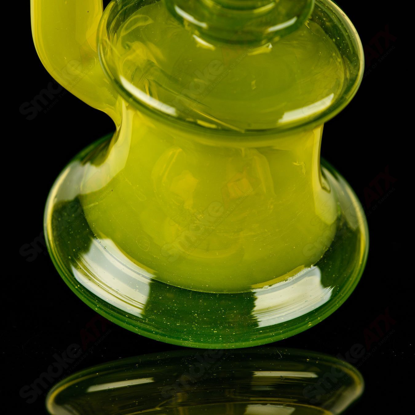 Colorful RAM Xhalerator concentrate rig by Robert Mickelsen, featuring intricate glass art and a vibrant design.