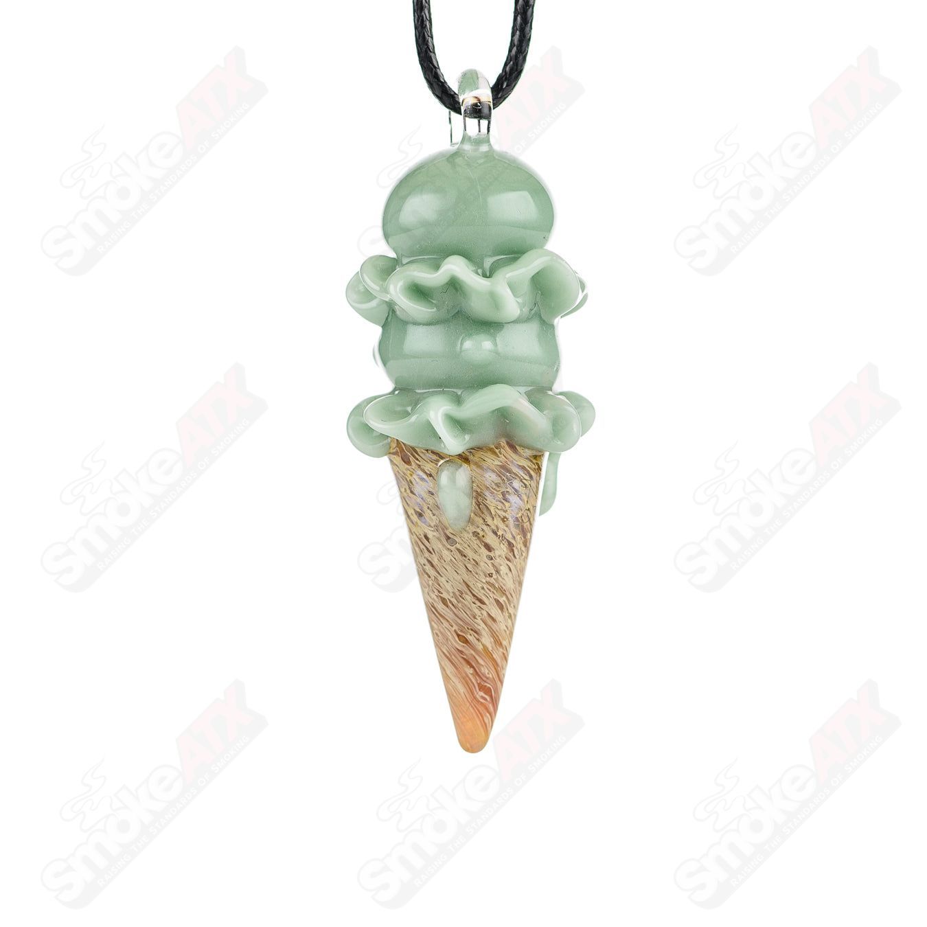 1 Double Scoop Cone Pendy Renee Patula - Smoke ATX