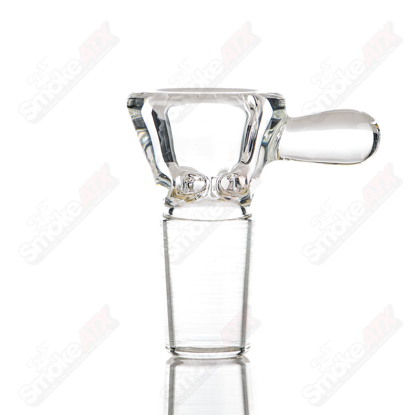 1 Elementum Membrane Tube with Color Dots Avant - Garde Glass - Smoke ATX