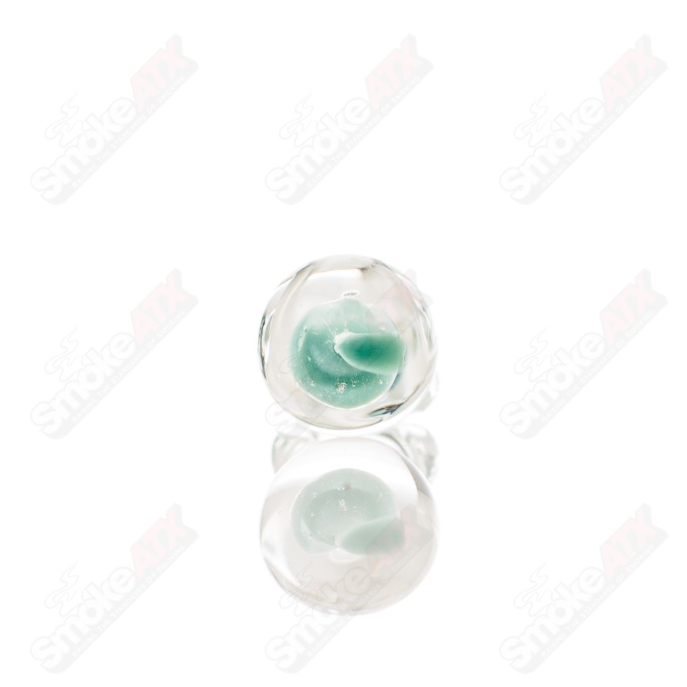 C4K Glass Implosion Pendant with colorful glass design, showcasing intricate patterns and vibrant colors on a clear glass pendant.