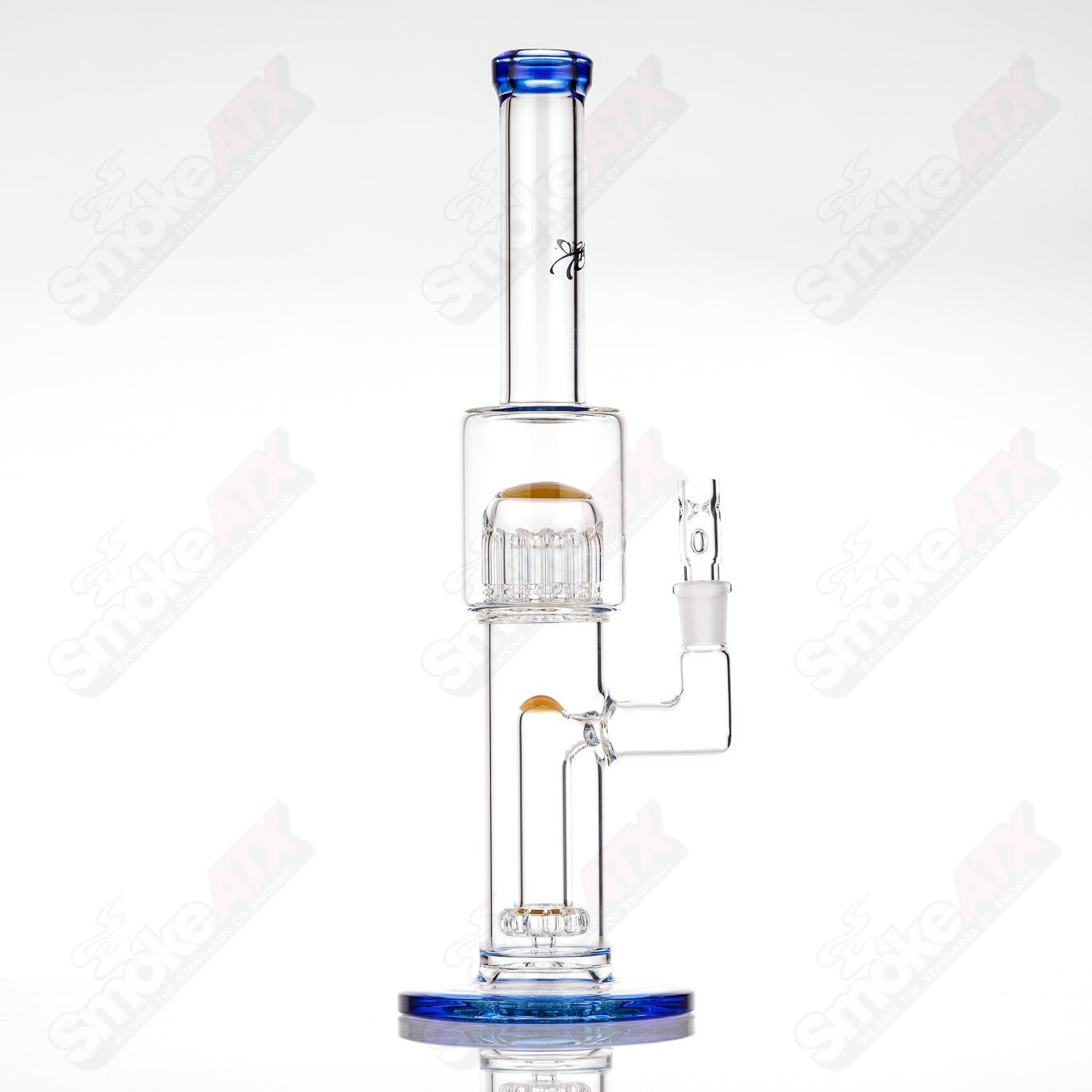 Toro Mini Circ to 13-Arm Conturax glass tube with color accent, straight tube design with Toro branding.