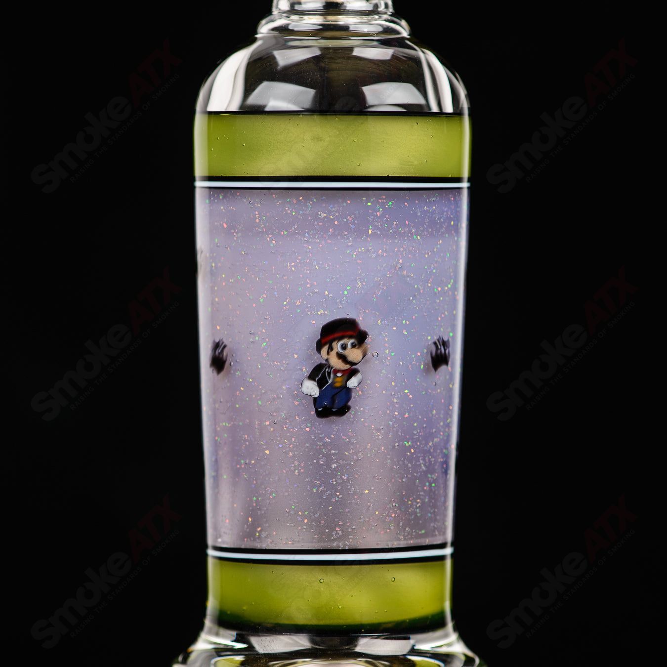 Heady Glass Micro Spray Bottle SPG x Micro, clear glass with spray nozzle, compact and durable for everyday use.