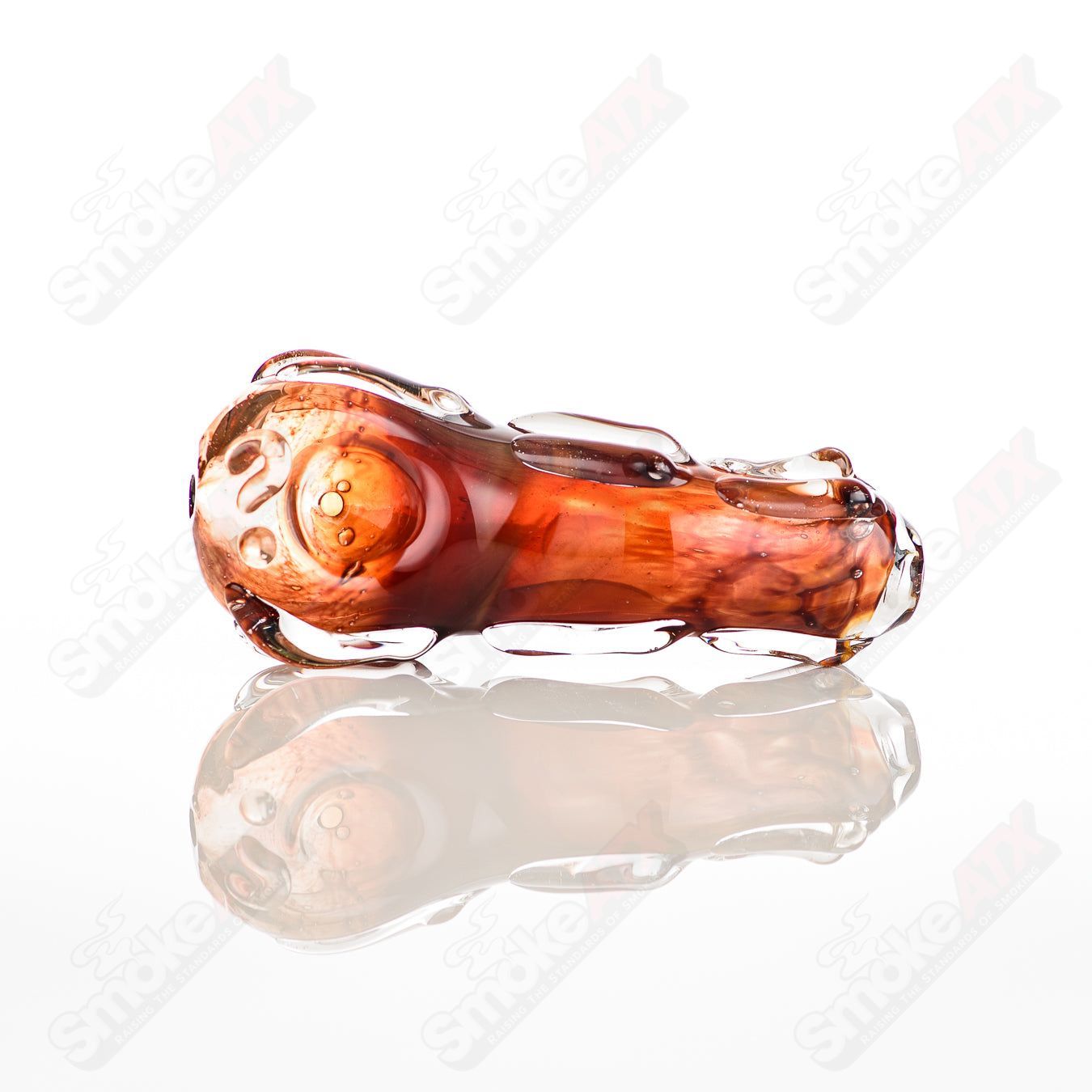 Glass pipe called the #16 Spoon Glass by Nobody, featuring clear borosilicate glass with a rounded bowl and smooth mouthpiece.
