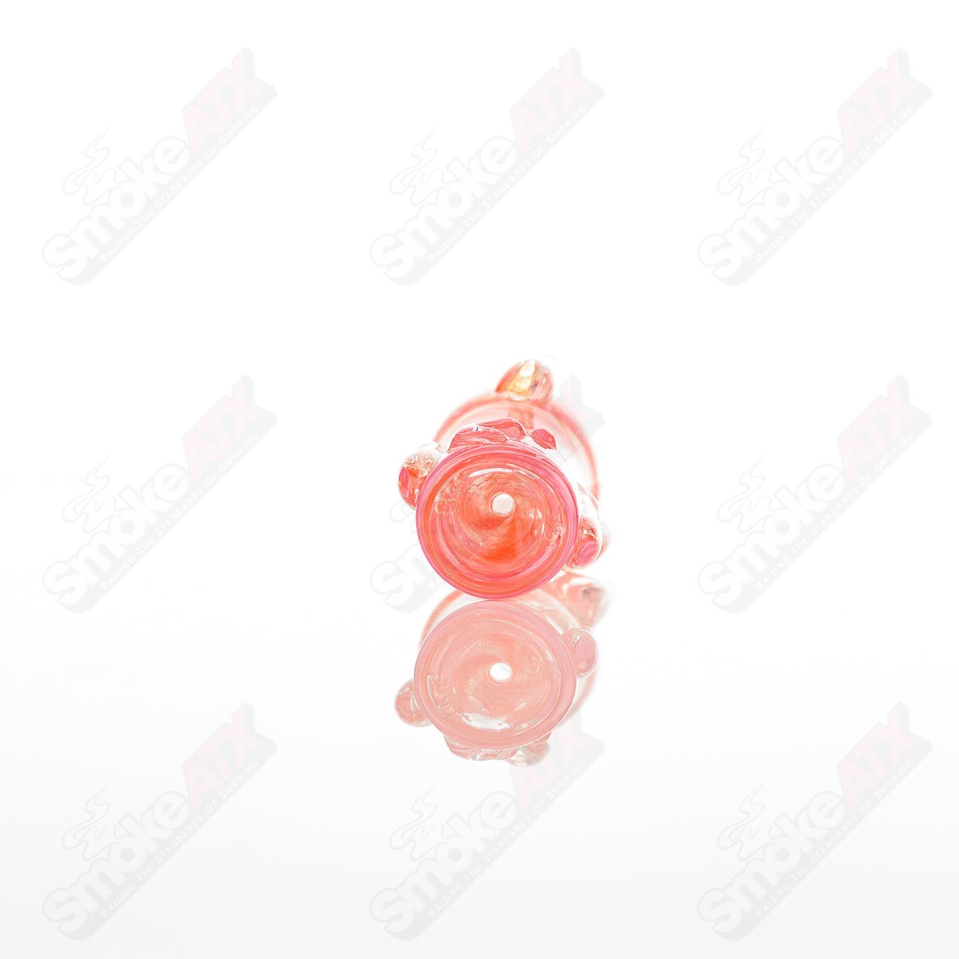 Large glass chillum by Nobody featuring clear glass design, cylindrical shape, and smooth finish.
