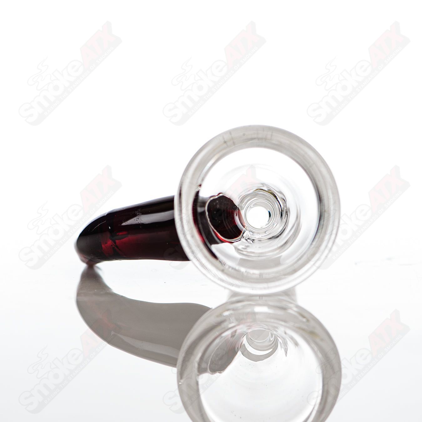 Two 16-inch colorful glass inline Texas Tubes with 50x5mm diameter, made by Texas Tubes, featuring vibrant glass designs.
