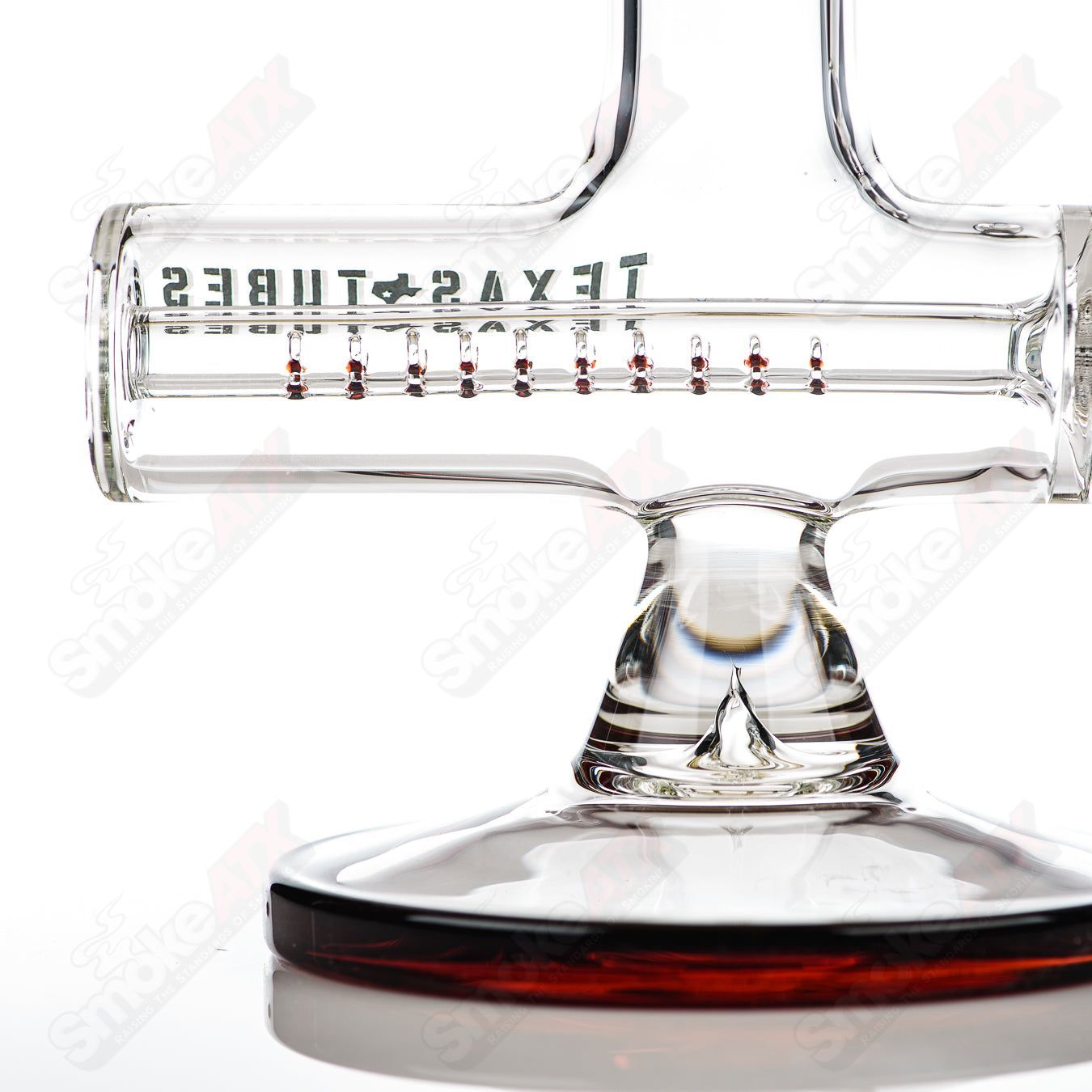 Colorful 16-inch Texas Tubes glass inline straight tubes with 50x5mm diameter, designed for vaping or aromatherapy.